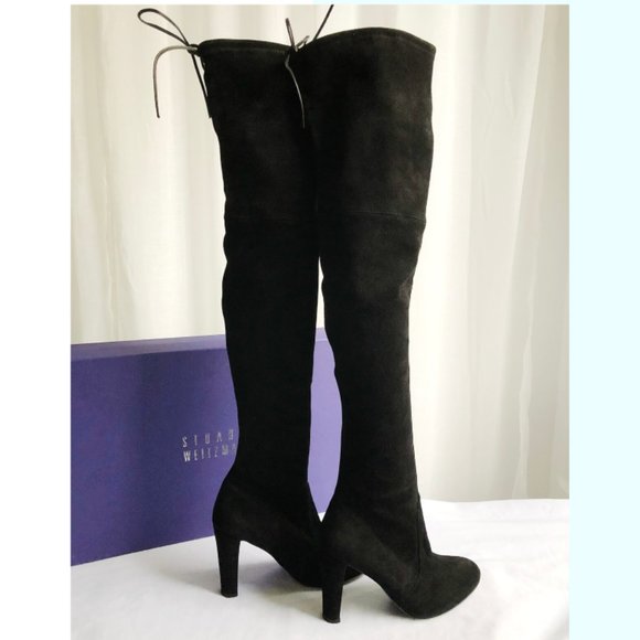 Stuart Weitzman Shoes - Stuart Weitzman Highland Over The Knee Heel Boots